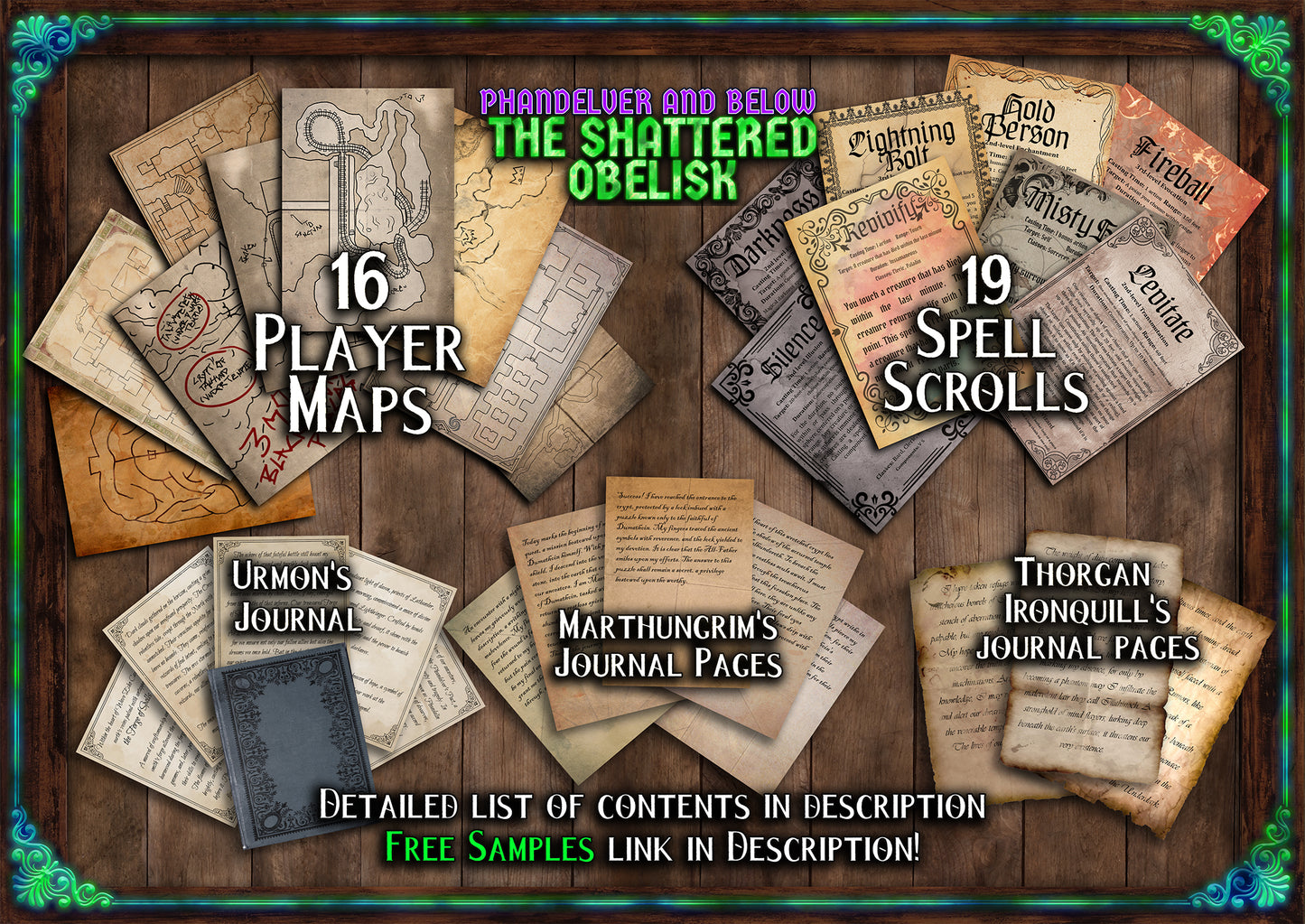 Phandelver and Below The Shattered Obelisk D&D Handouts  Bundle - Campaign Assets - DnD - Resources - DM Gifts - DnD Starter - Printable