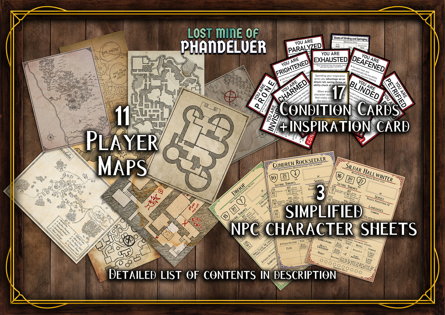 Lost Mine of Phandelver  D&D Handouts  Bundle - Campaign Assets - DnD - Resources - DM Gifts - DnD Starter Set - RPG Learning - Printable