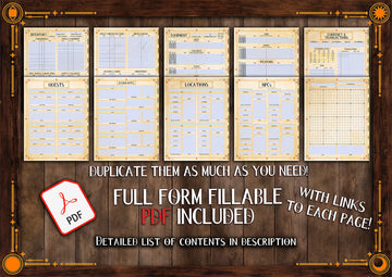 Bring Your Campaign to Life with Immersive DnD Printables – RPG Printables