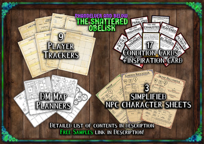 Phandelver and Below The Shattered Obelisk D&D Handouts  Bundle - Campaign Assets - DnD - Resources - DM Gifts - DnD Starter - Printable
