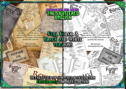 Phandelver and Below The Shattered Obelisk D&D Handouts  Bundle - Campaign Assets - DnD - Resources - DM Gifts - DnD Starter - Printable