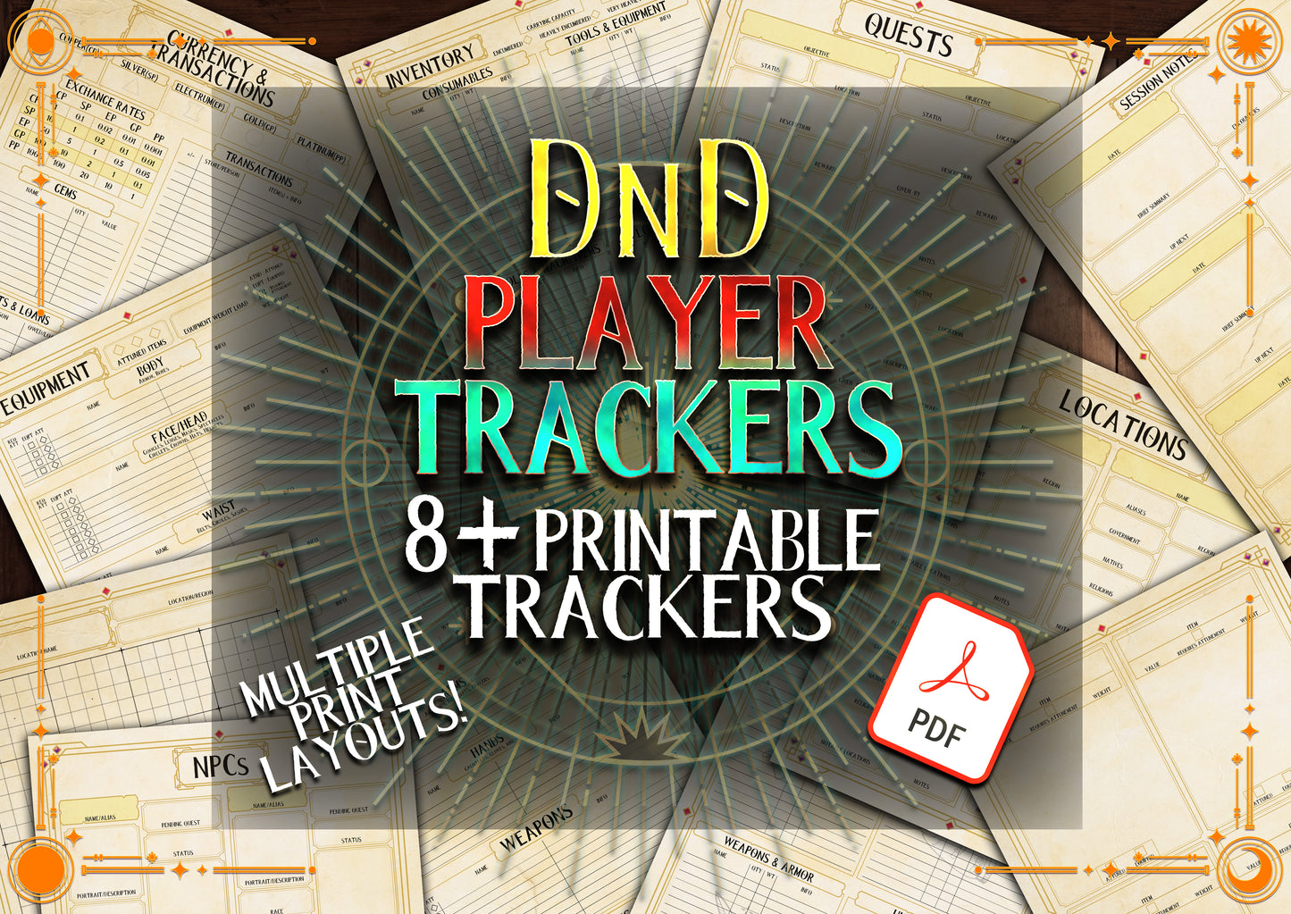 DnD Player Trackers