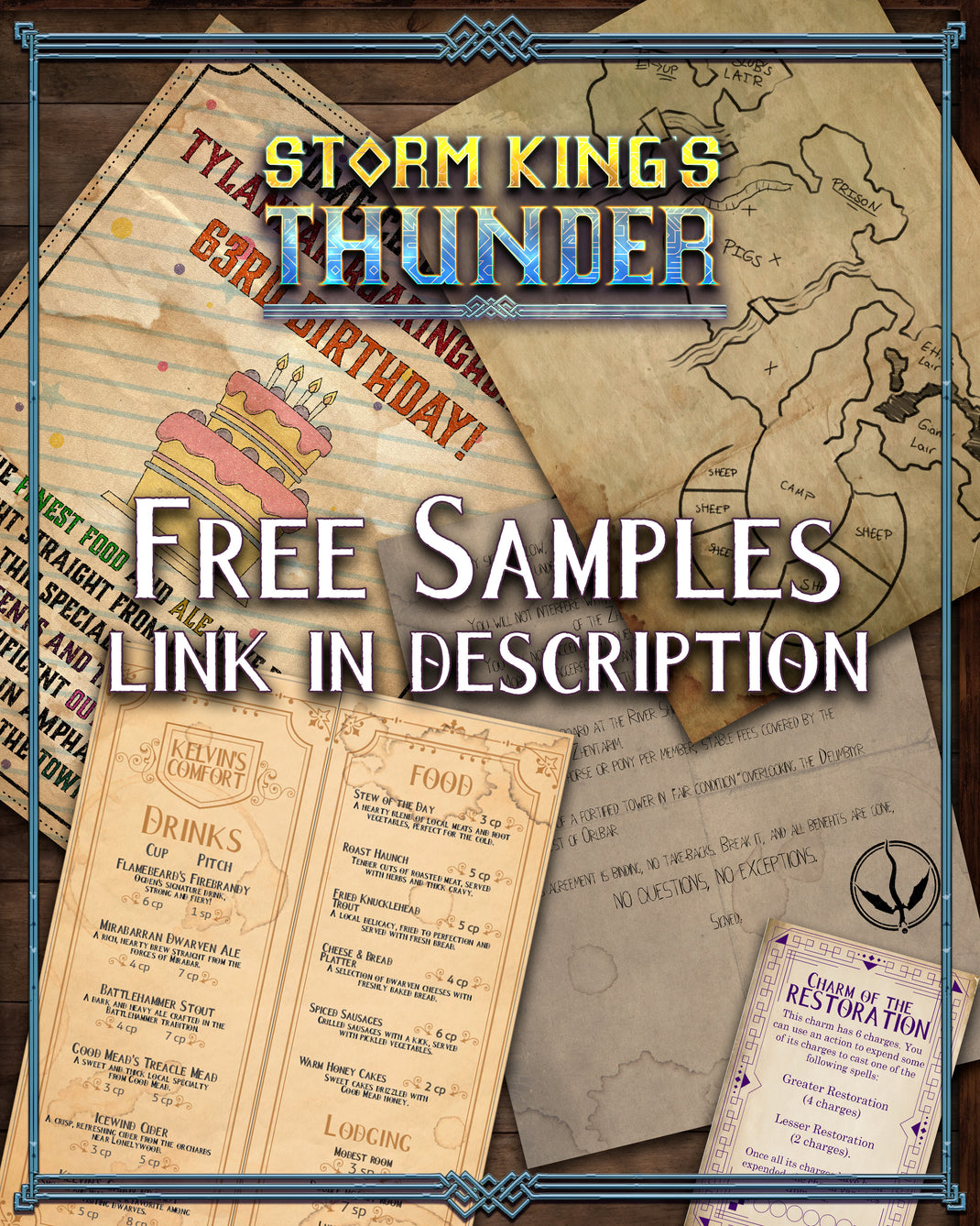 Free DnD Handouts – RPG Printables