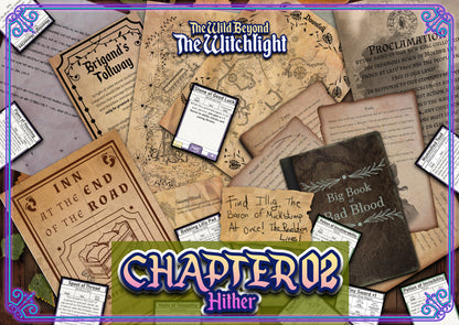 Wild Beyond the Witchlight D&D Handouts - Campaign Assets - DnD - Resources - Hither - Thiter - Yon - Palace of Hearts Desire - Printable