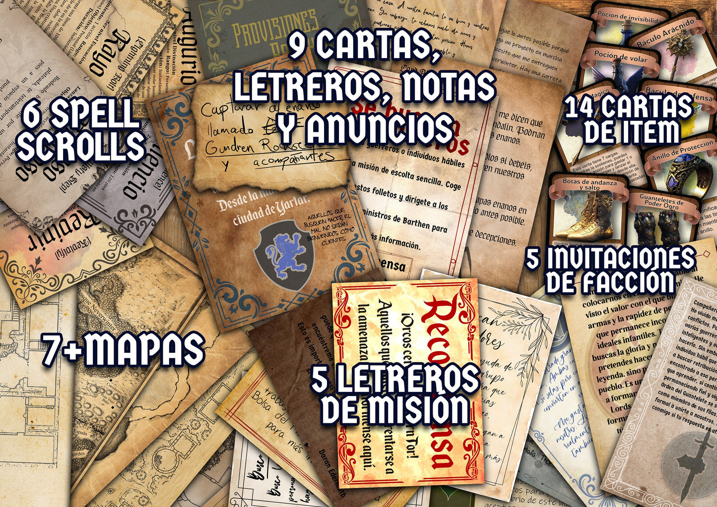 La mina perdida de Phandelver , D&D,  Paquete de imprimibles, Handouts, Campaña, Recursos DM, Regalos DM - DnD Starter Set,  Printable