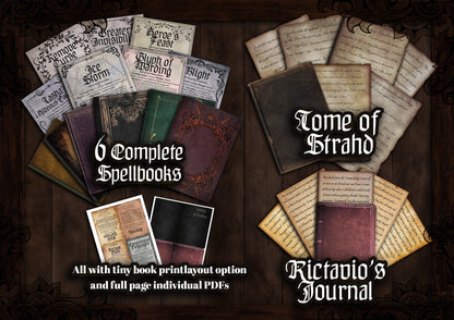 Curse of Strahd 140 + D&D Handouts and Assets Bundle - DnD - Dungeons and Dragons - Resources - Barovia - DM Gift - DnD - VTT - Printable